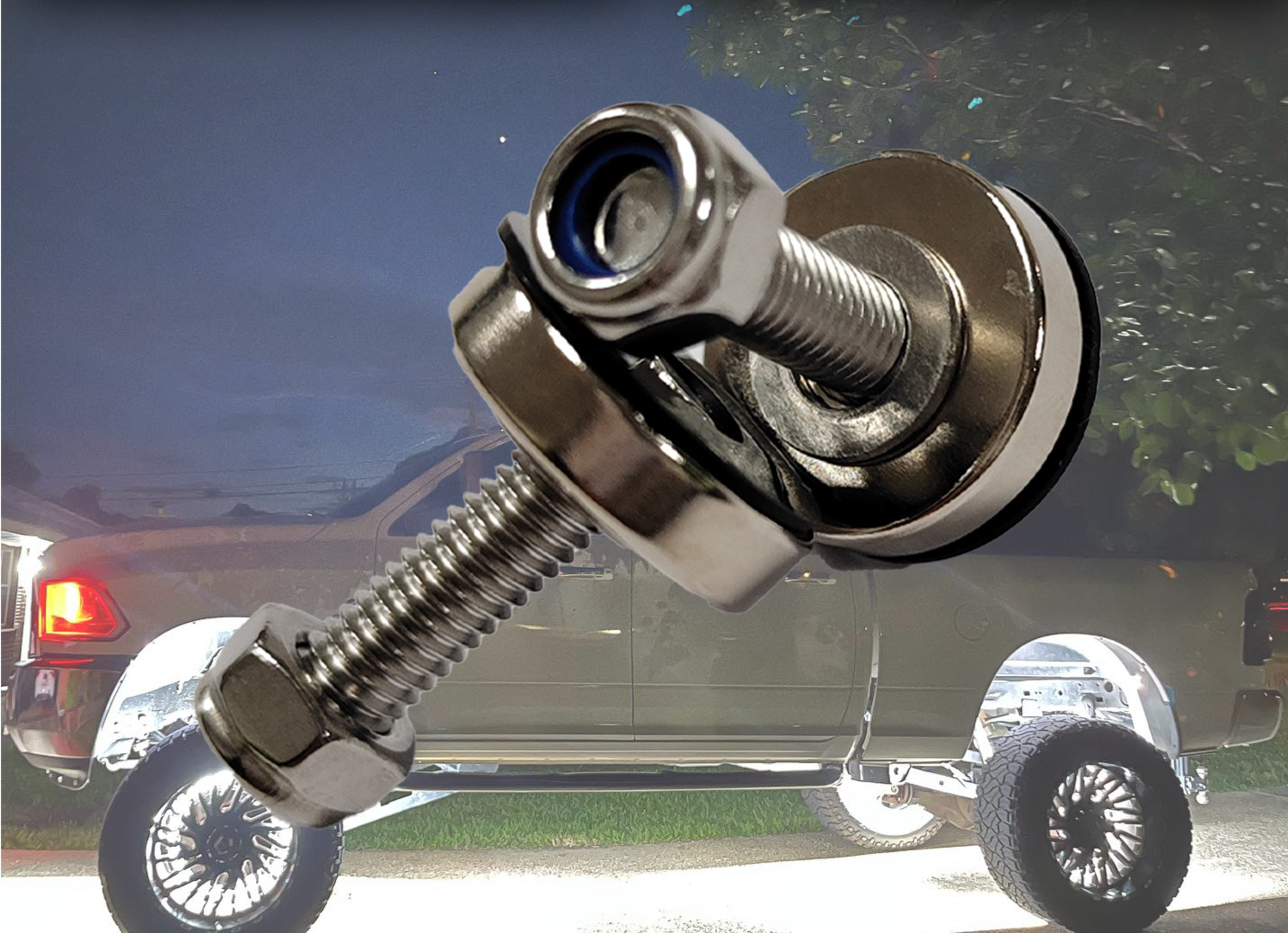 Magnetic Rock Light Mounts (Pair)
