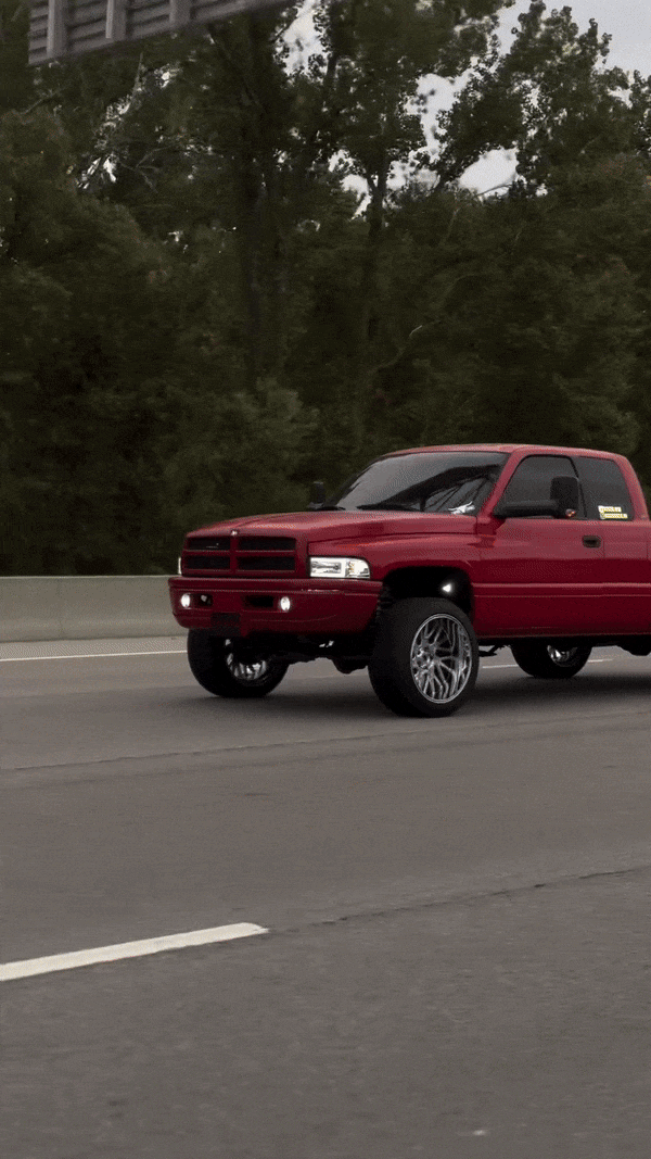 Quad Row switchback wheel lights White/Amber