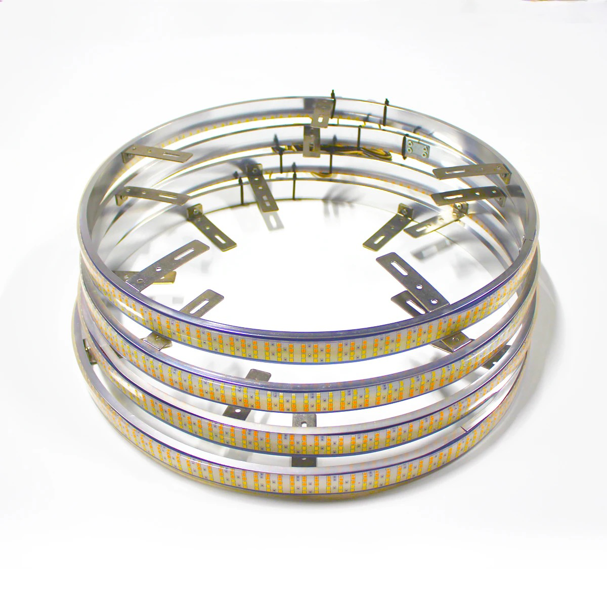 Quad Row switchback wheel lights White/Amber