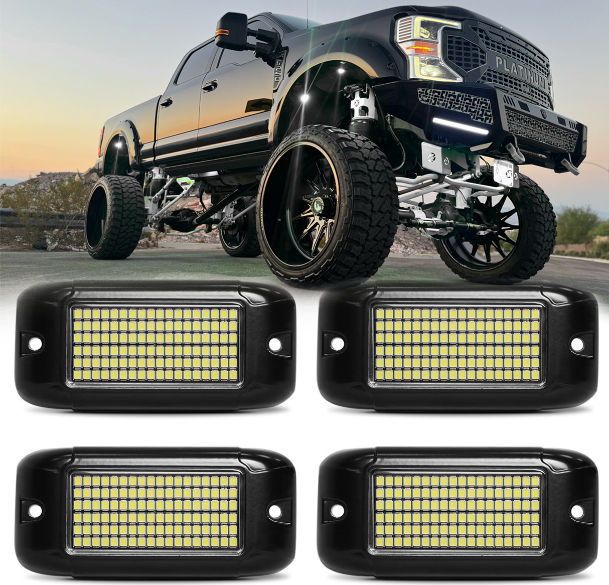 108 chip LED rock light