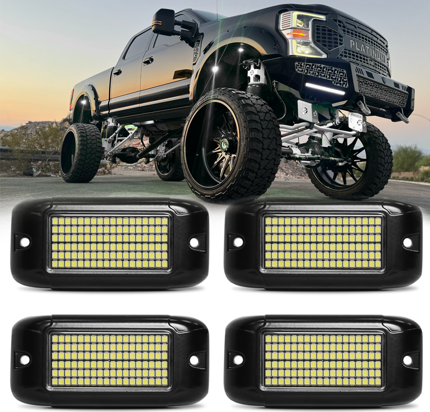 108 chip LED rock light