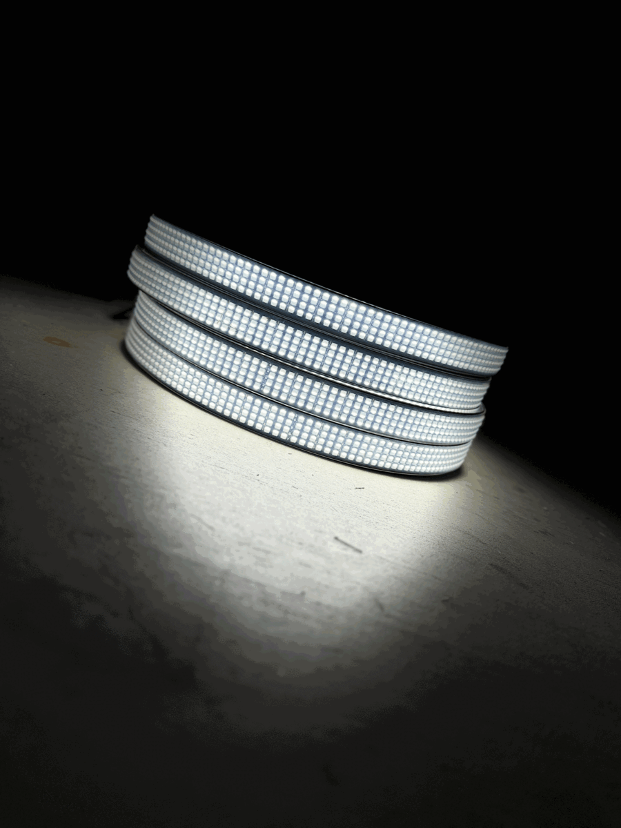 Quad Row RGBW Wheel Lights