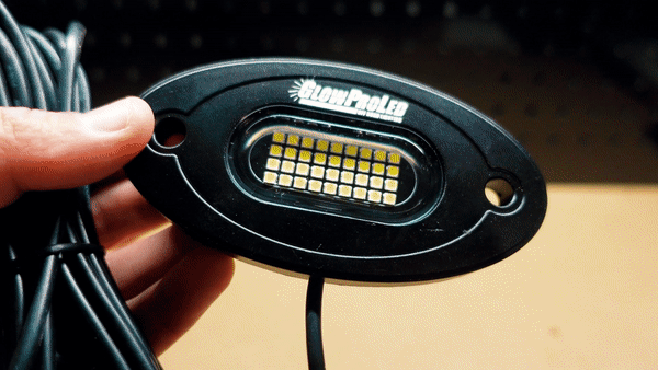 High Intensity Pure White Rock Lights