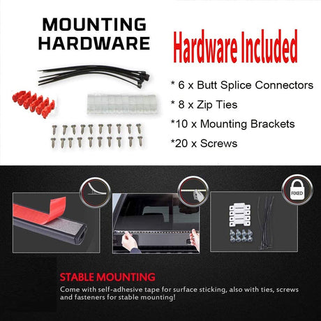 Switchback Running Board Lights - Trucks led lighting lifted trucks ford chevy dodge led glow lighting