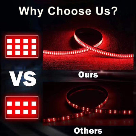 LED Tailgate triple Row Light Bar 60 inch - Trucks led lighting lifted trucks ford chevy dodge led glow lighting