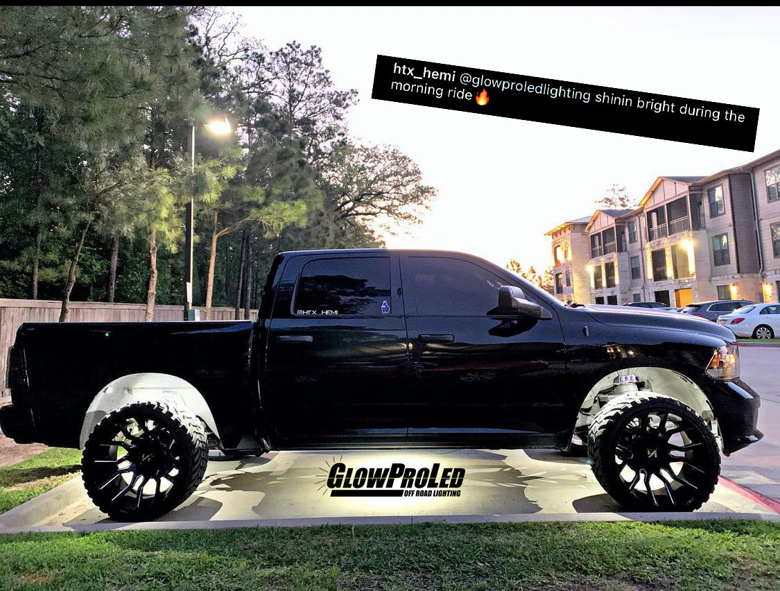 High Intensity Pure White Rock Lights