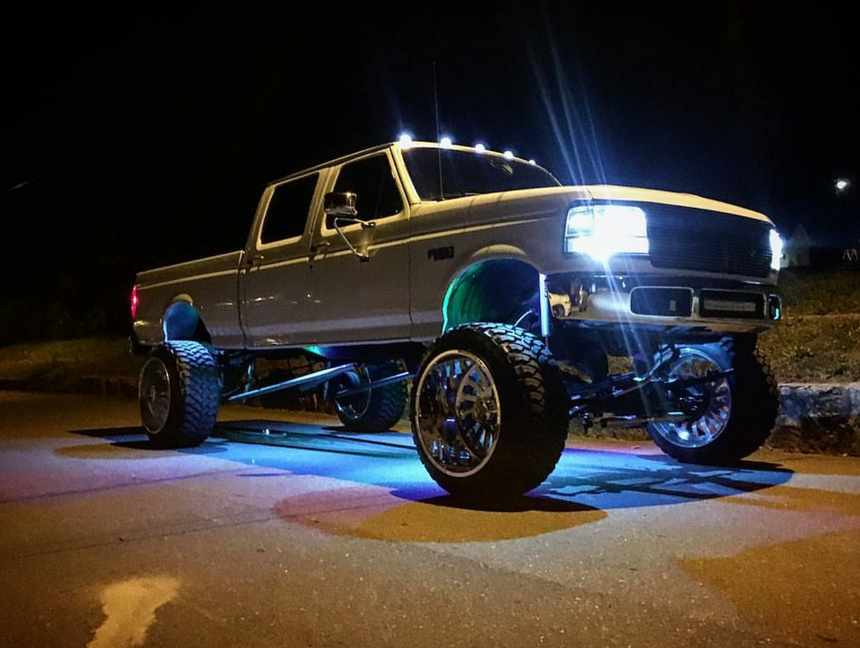 ColorFuZion™ Rock Lights - Trucks led lighting lifted trucks ford chevy dodge led glow lighting