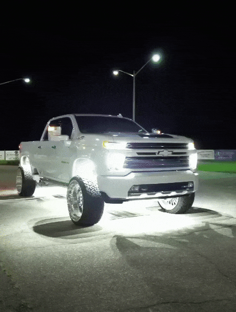 High Intensity Pure White Rock Lights