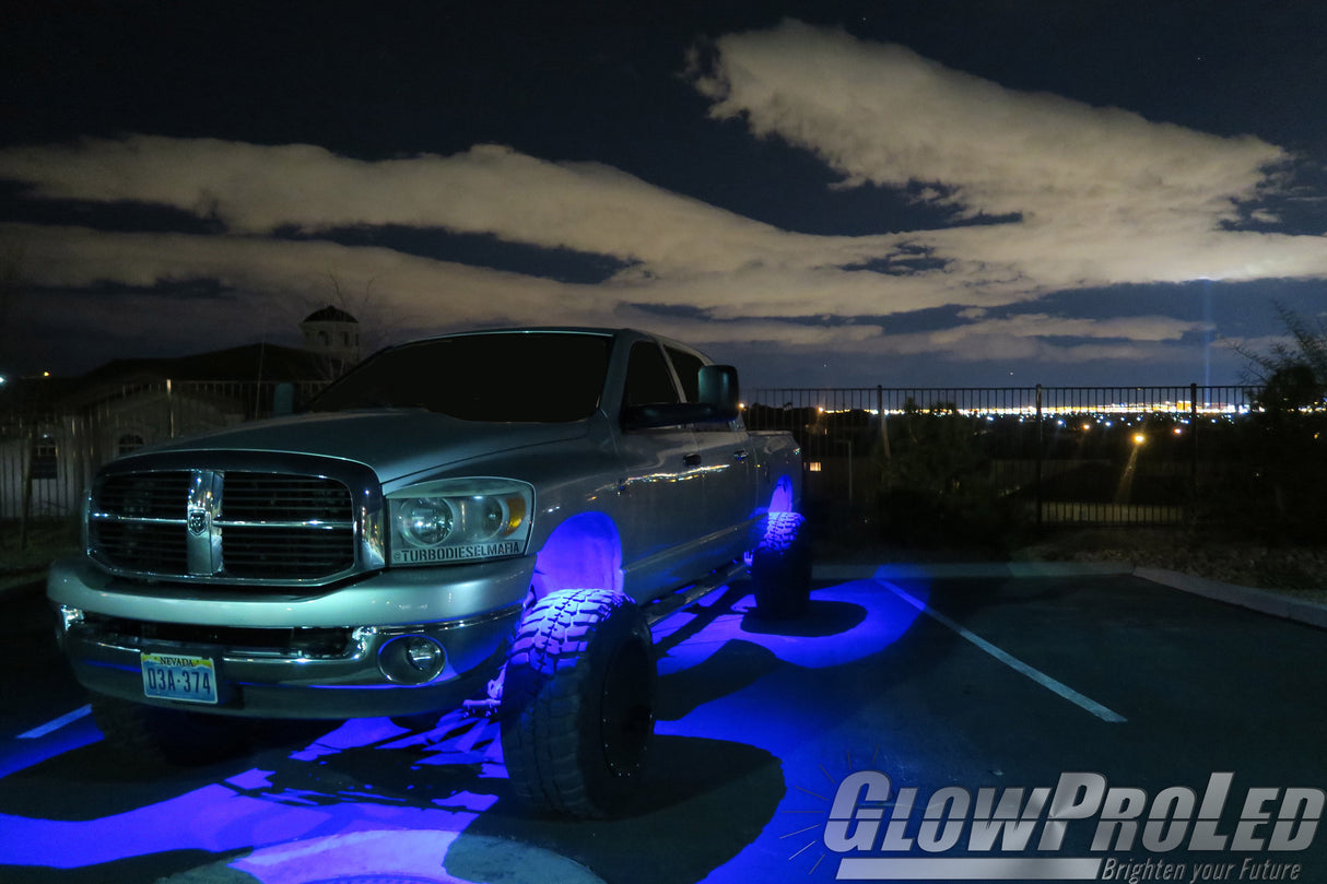 ColorFuZion™ Rock Lights - Trucks led lighting lifted trucks ford chevy dodge led glow lighting