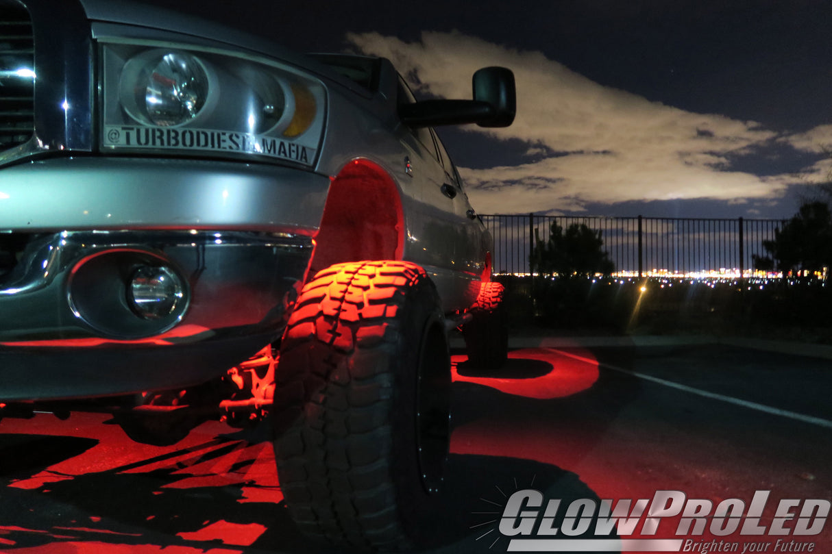 ColorFuZion™ Rock Lights - Trucks led lighting lifted trucks ford chevy dodge led glow lighting