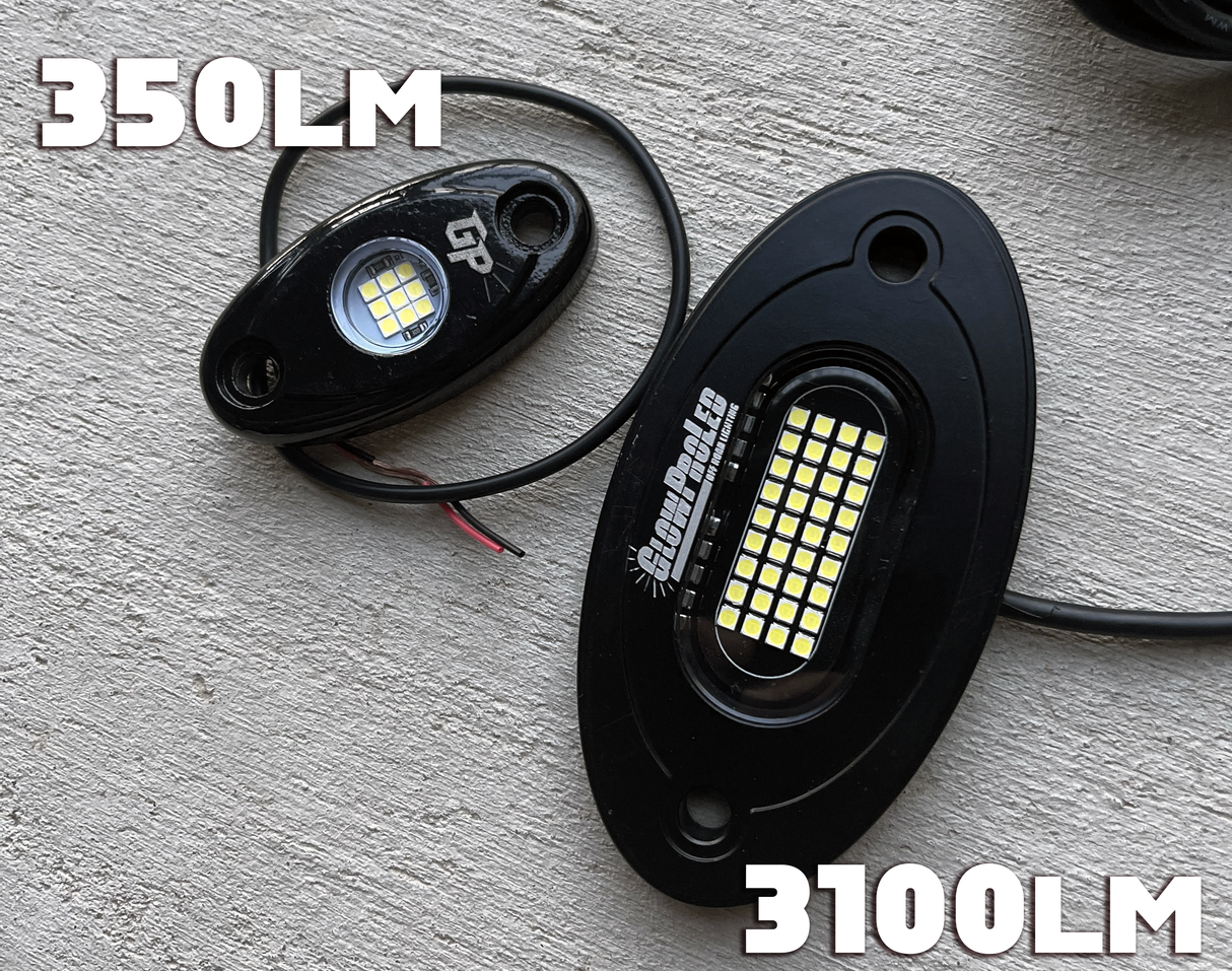 High Intensity Pure White Rock Lights