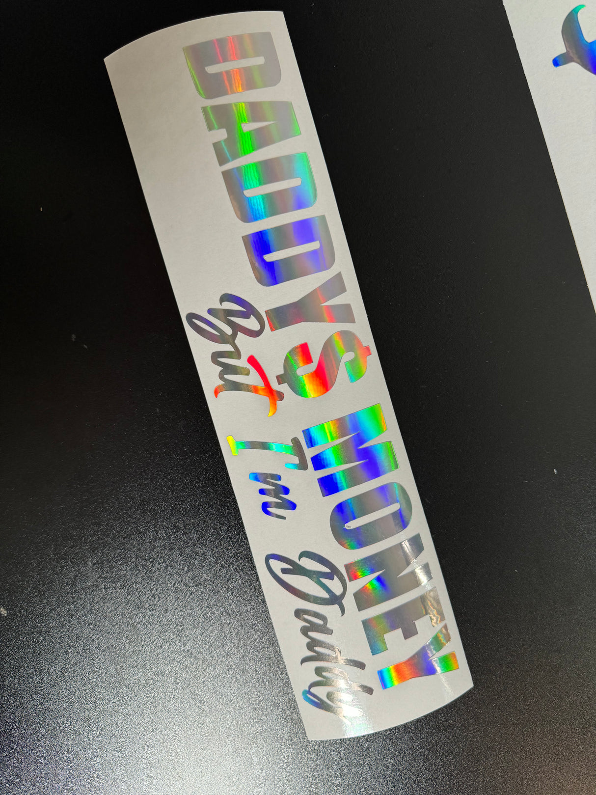 Daddy’s money but I’m daddy decal