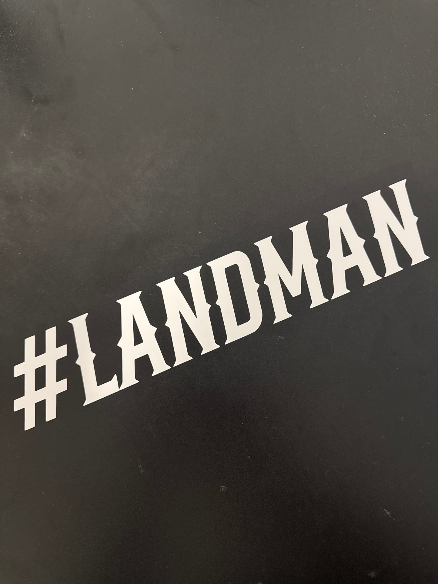 # LANDMAN decal