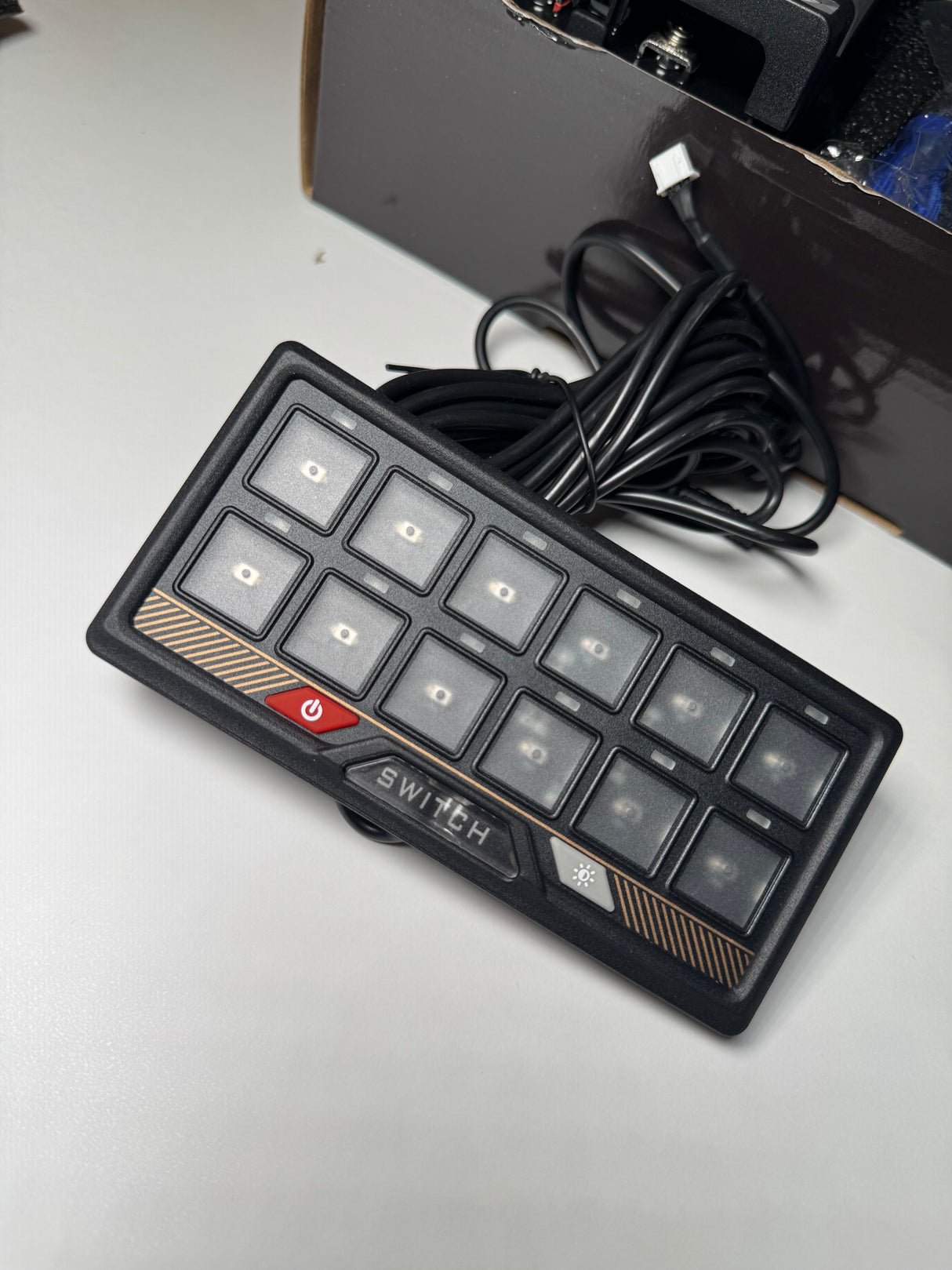 12-Button Switch Panel for LED Rock Lights & 12V Accessories