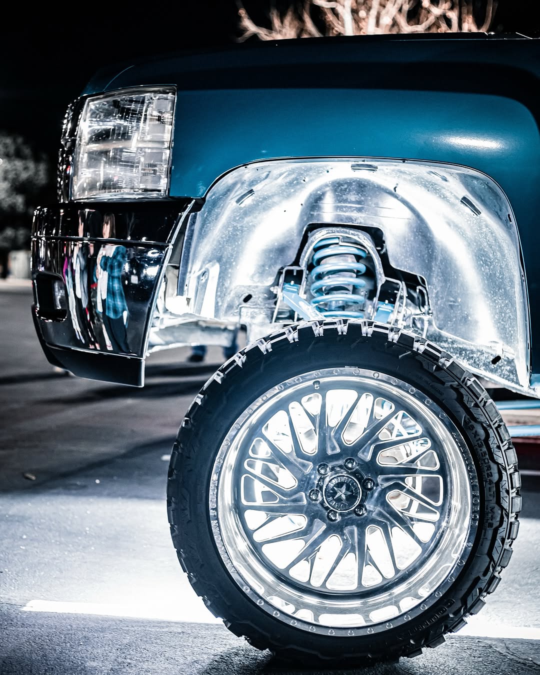 5 Row Pure White Wheel Lights