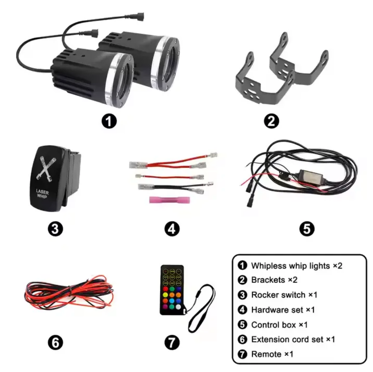 Laser Whip Light