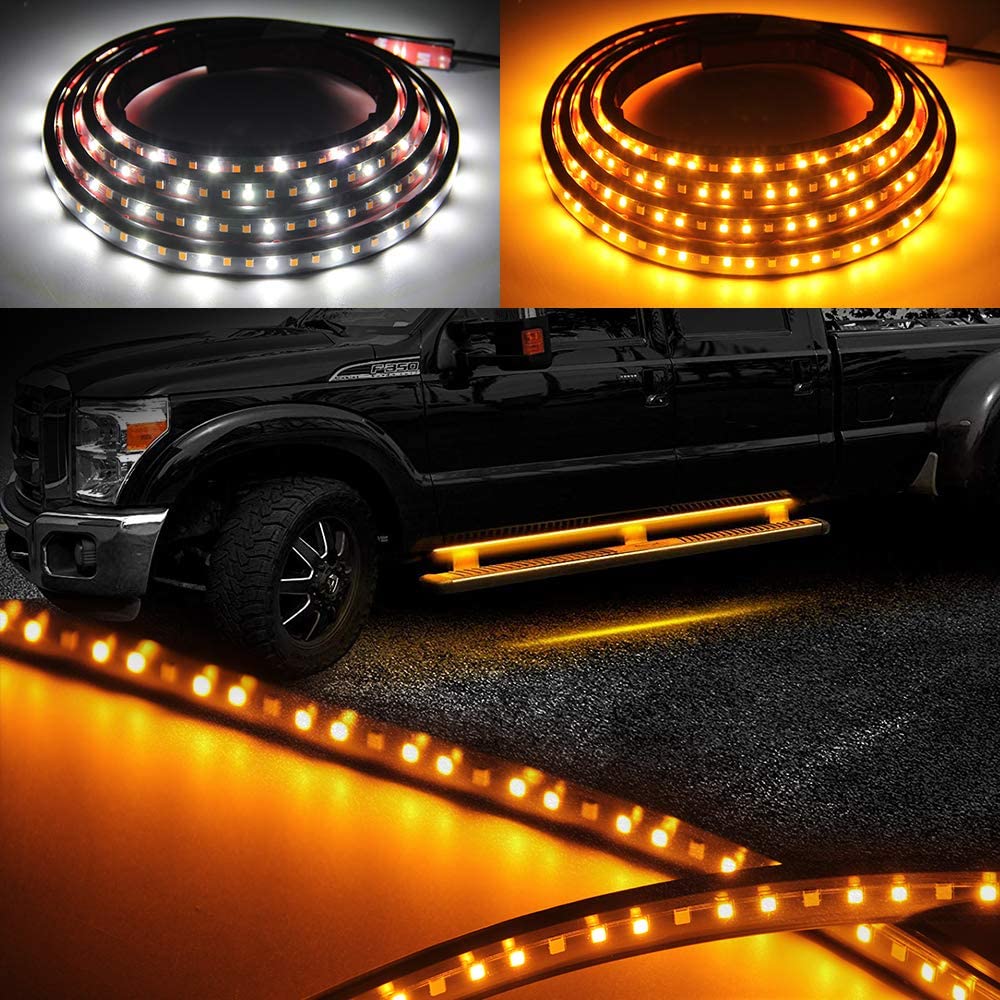 Switchback Running Board Lights - Trucks led lighting lifted trucks ford chevy dodge led glow lighting 