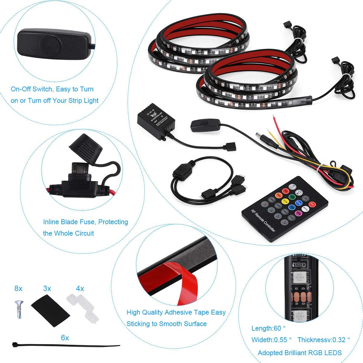 BED LIGHTS - Trucks led lighting lifted trucks ford chevy dodge led glow lighting 