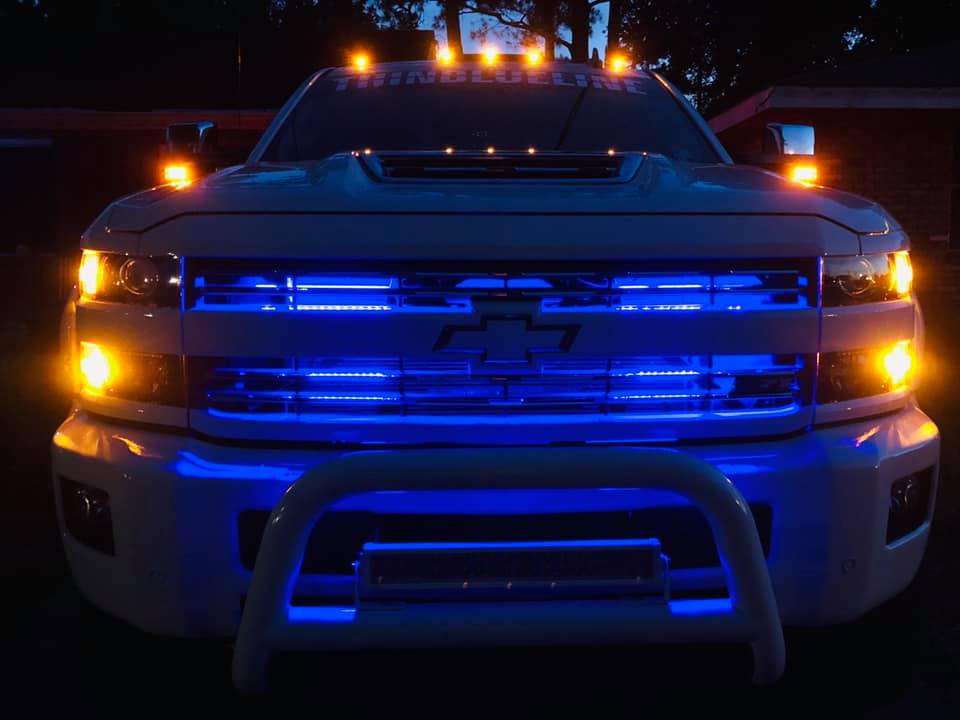 HyperStrip LED Grille Kit (choose color) - Trucks led lighting lifted trucks ford chevy dodge led glow lighting 