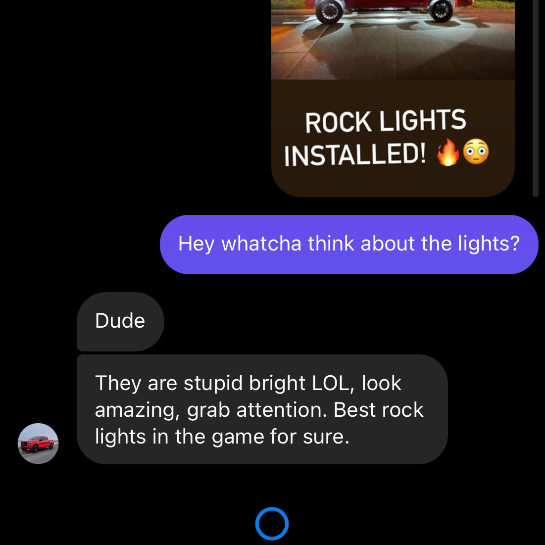 High Intensity Pure White Rock Lights