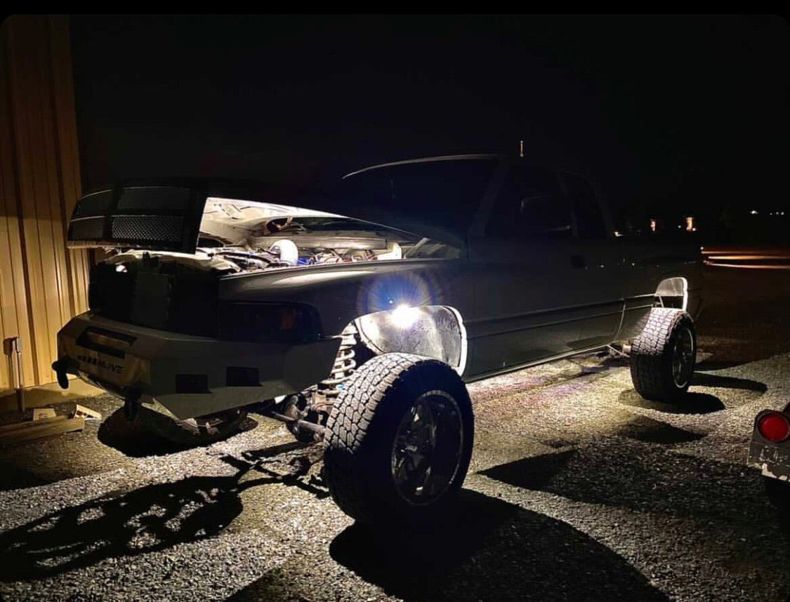 High Intensity Pure White Rock Lights